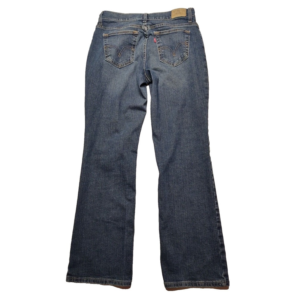 VTG LEVIS 550 Relaxed Bootcut Women 10 Medium Stretch Denim Blue Jeans